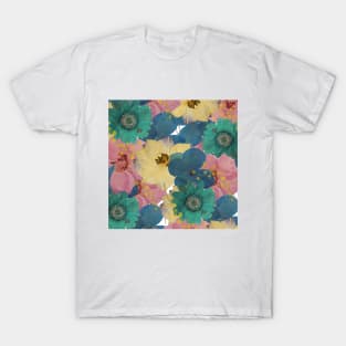 Dried Pressed Flowers creation T-Shirt